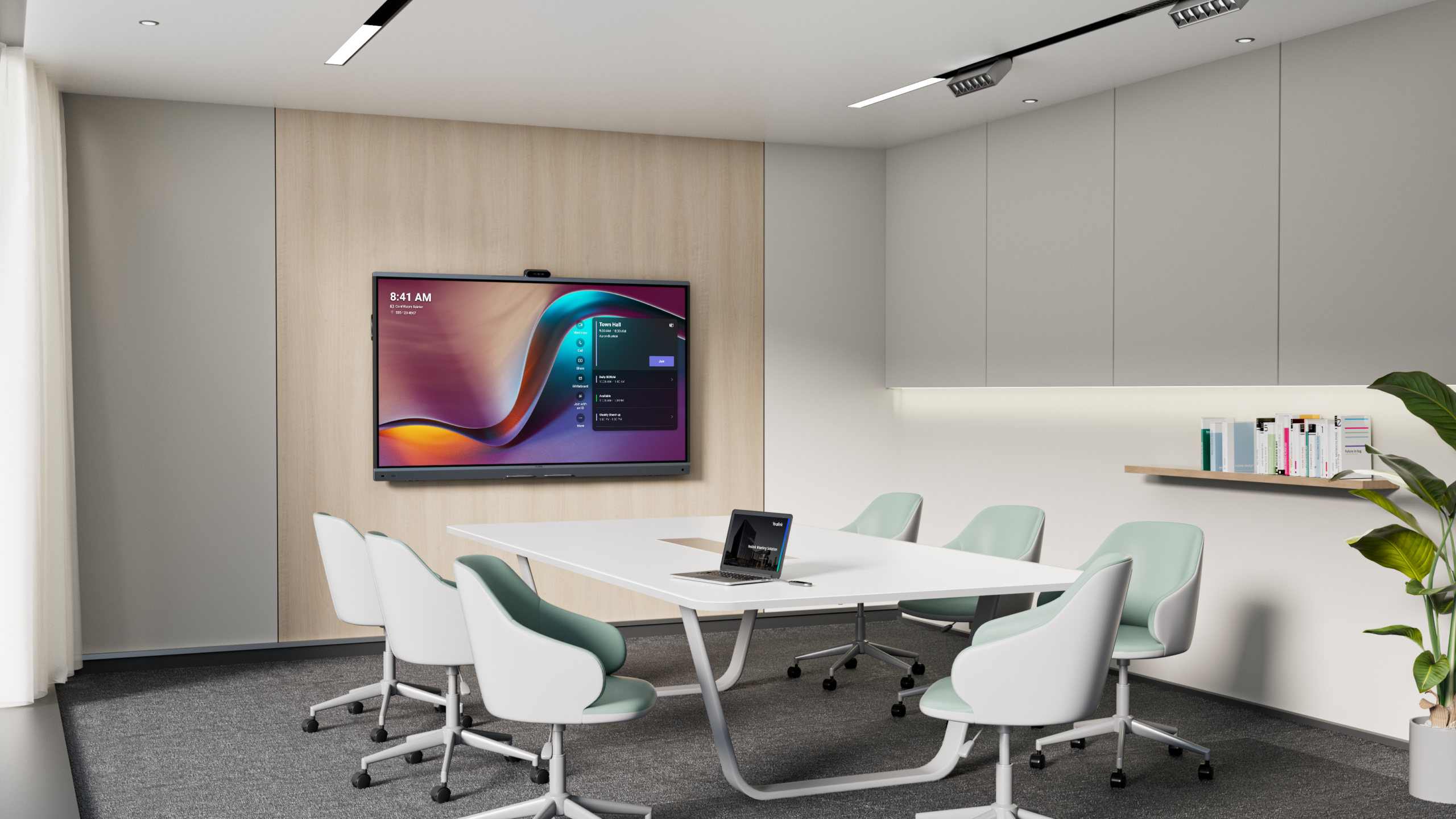 Yealink MeetingBoard Pro 75" 4K Interactive Display with AI Triple-Eye Camera 50MP & AI Enhanced Audio MB75Pro-A02 - Image 9