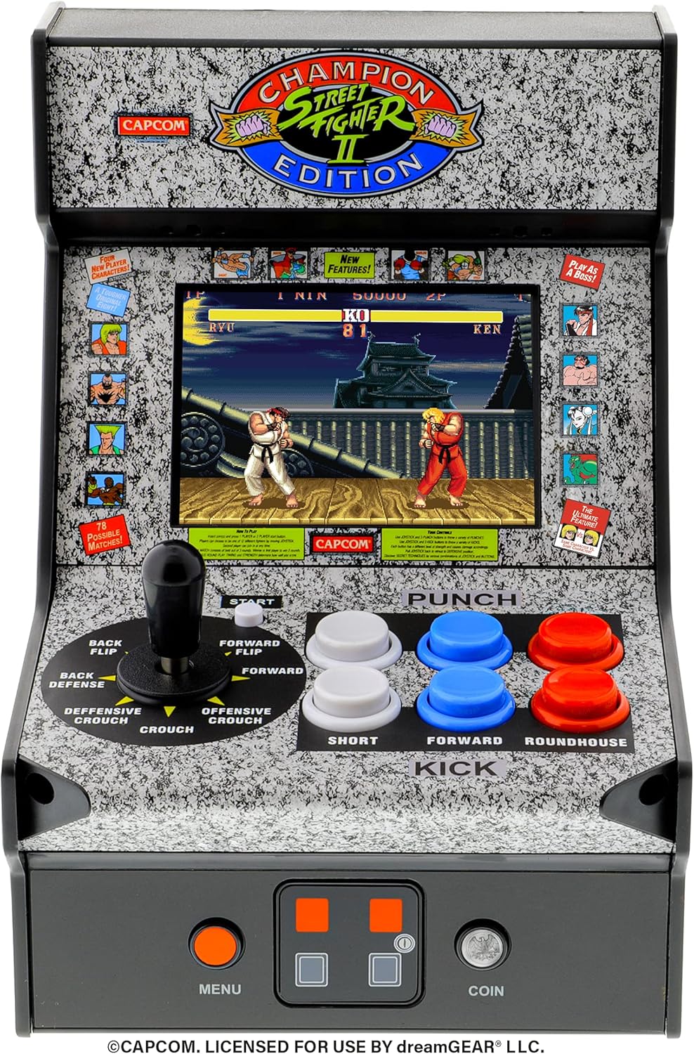 My Arcade MICRO PLAYER STREET FIGHTER II CHAMPION EDITION - Image 6
