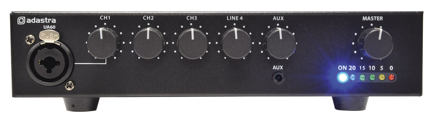 Adastra UA30 100V Compact Amplifer Mixer 30W 953.183UK
