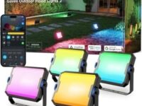 Govee Outdoor Flood Lights Smart LED RGBICWW (4pack) H8057