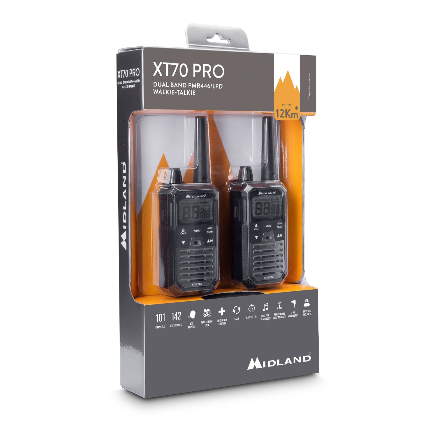 Midland Radio Walkie Talkies XT70 Pro (Pair) - Image 9