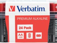 Verbatim Alkaline AA 24pcs Batteries (Box)