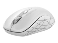 Alcatroz AIRMOUSE DUO 3 Wireless/BT Silent Mouse White