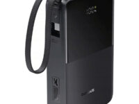 Baseus Powerbank 22.5W 20000mAh + Display EnerFill FC51 Bipow2 Pro  Black
