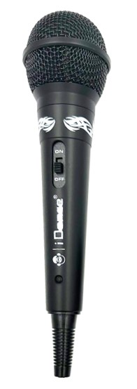 iDance Color Microphones Black
