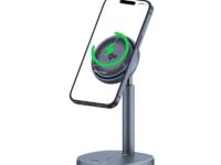 Baseus Orbit 2 Pro Air-Cooled Qi2 20W Desktop Wireless Charger (15W for Phone + 5W for Earphones)