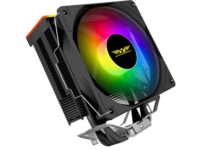 Armaggeddon Gaming Cooling CPU Silent RGB Fan 4-Pipe BLIZZARD 2 Black