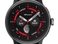 HiFuture VELA Adventure GPS SmartWatch with AMOLED Black