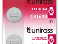 Uniross CR1620 Button Cell Lithium Battery (5pack)