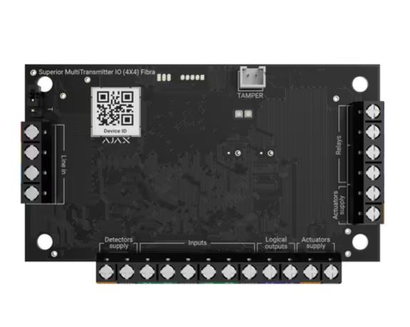 AJAX FIBRA Multitransmitter IO for Integrating 3rd Party Devices into an Ajax system
