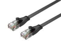 Unitek C1810GBK Flat Patch Cable CAT6 Black 2.0m