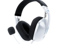 Armaggeddon COSMIC-III LITE Gaming Headset USB+3.5mm+2.4G+BT Fabric White