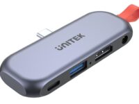 Unitek D1070A 4in1 Plugin USB-C Hub iPad Pro-Air