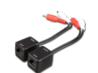 DigitMX DMX-AEXT2R 2RCA Stereo Audio Extender CAT5