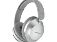 SonicGear Headphones Bluetooth AIRPHONE DNC3000 Platinum Silver