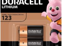 Duracell Lithium CR123A (2pcs) Ultra