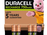 Duracell Rechargeable AAA 750 mAh (4pcs)