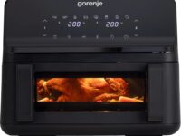 Gorenje Kitchen Air Fryer 2700W 9L 8 Programs 2x Independent Cavities AF2700BP