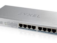 Zyxel Switch PoE Gigabit 8PoE 60W GS1008-HP UK Plug