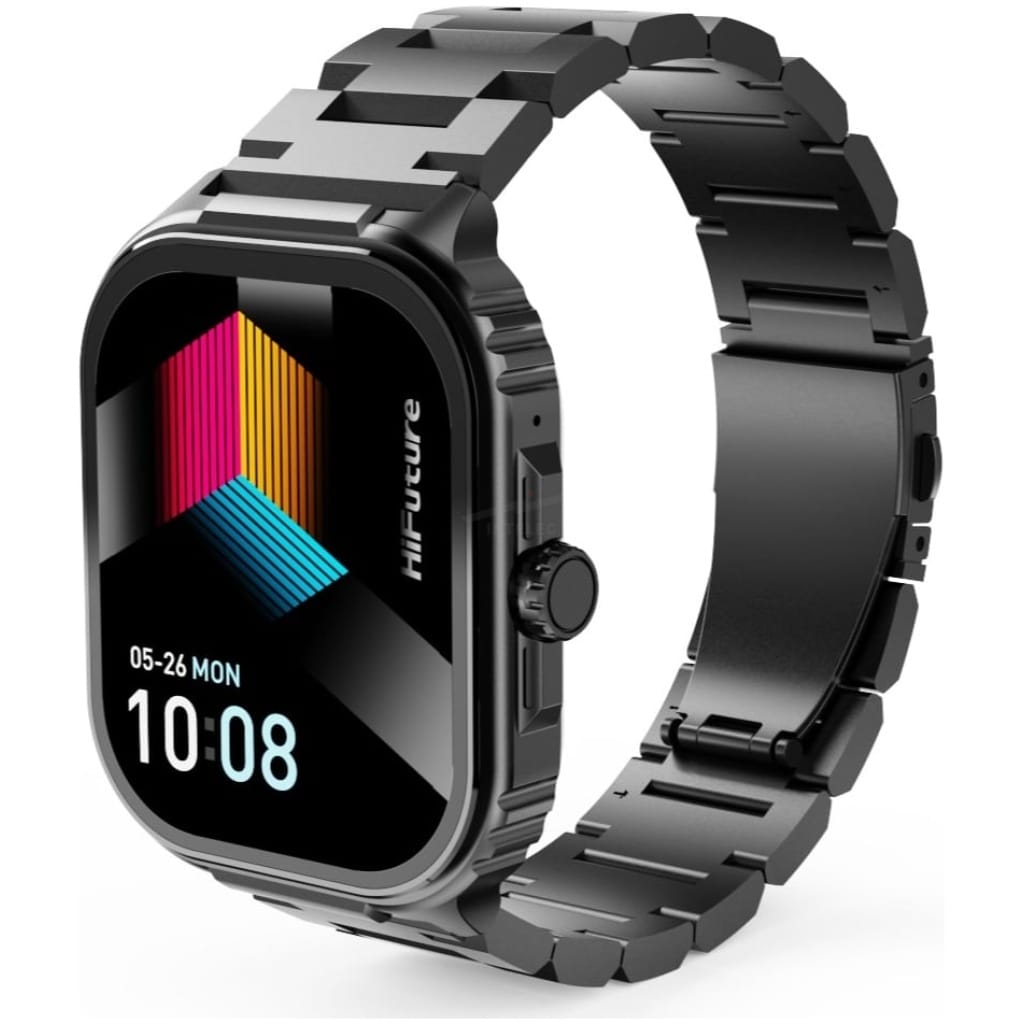 HiFuture Luxury Sport SmartWatch ULTRA 3 Pro Stainless Steel AMOLED Black