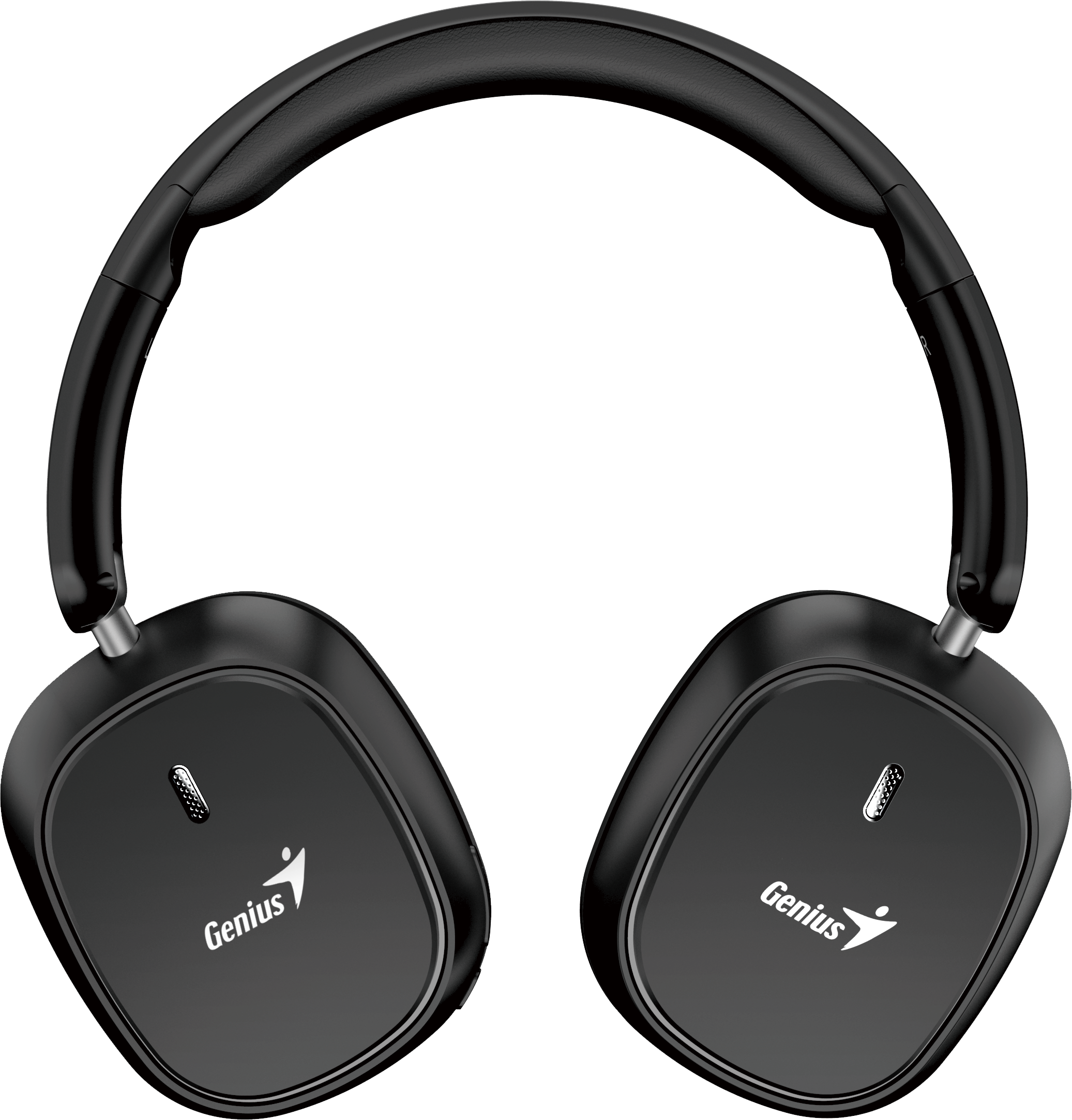 Genius Mobile Headphones Over Ear Bluetooth Foldable HS-820BT Black - Image 5