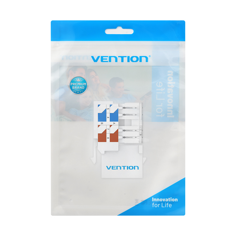 Vention NETWORK Keystone Jack CAT6 UTP White IRFW0 - Image 13