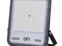 GBC ON LED NIGHT PRO 100 LED Floodlight 4000K Cool White 100W Black