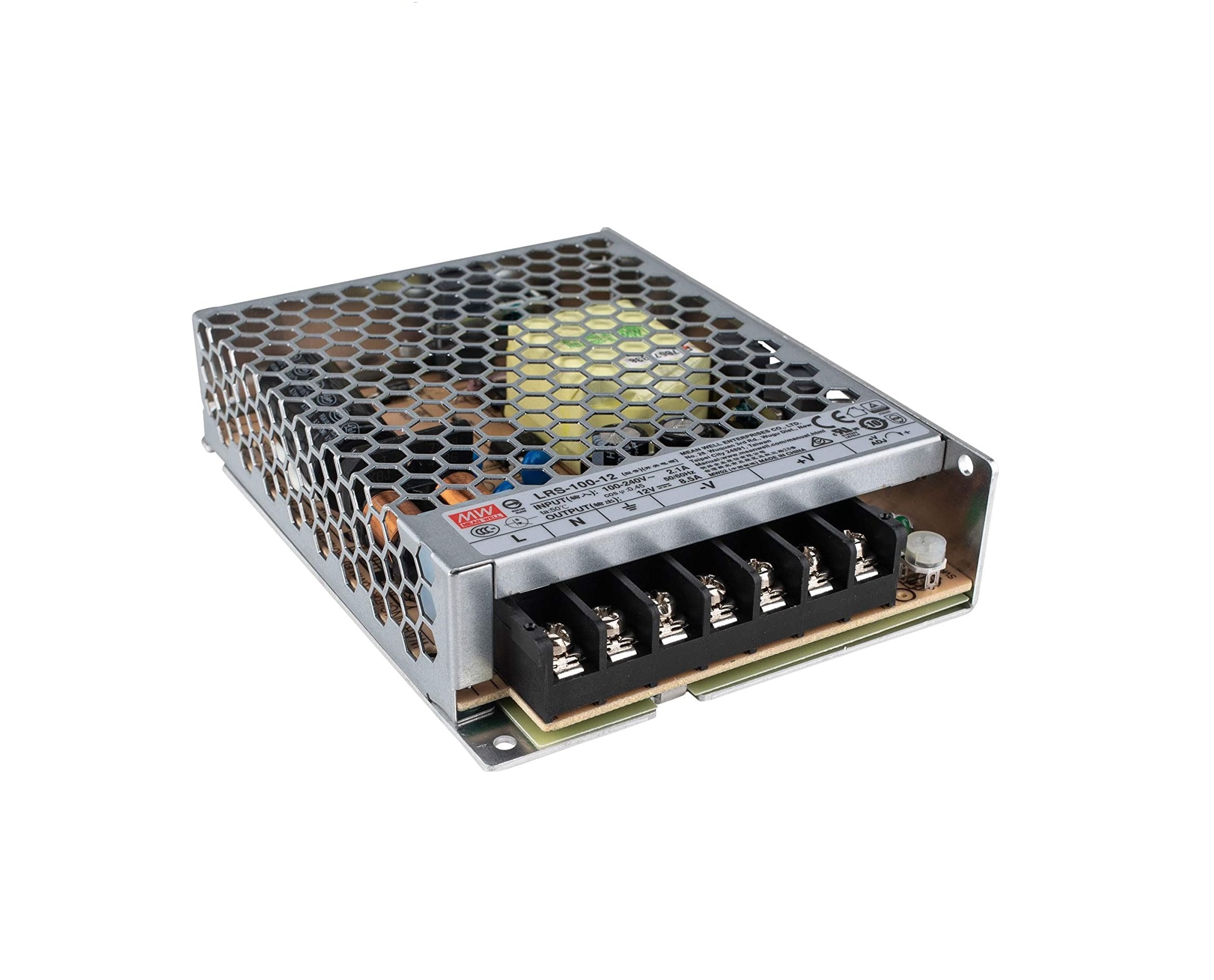 Meanwell LRS-100-12 Enclosed Power Supply 12V 100W (8.5A)