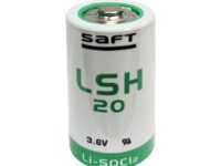 Saft Lithium Thionyl Chloride LSH20 (34615) D Battery 13000mAh (1pc)