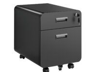 Lumivida File Cabinet Mobile with 2 Lockable Drawers CAB03-1