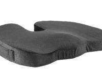 Lumivida Ergonomic Seat Cushion for Coccyx Orthopedic with Memory Foam & Carry Handle RSC01-2