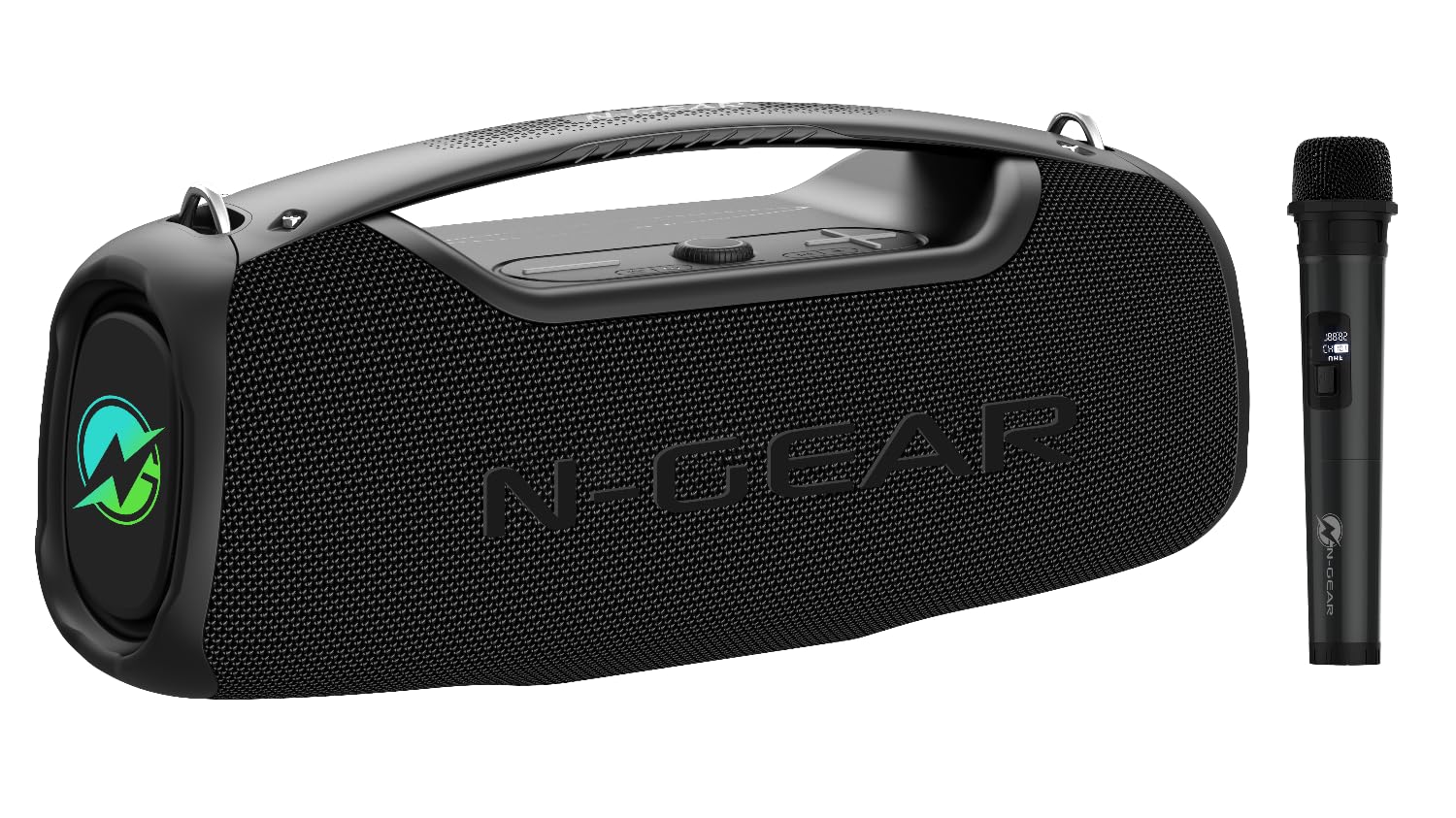 N-Gear NRG500 Portable Karaoke Outdoor Speaker 1xWireless Mic