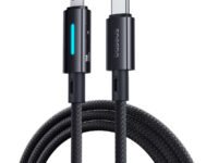 Baseus Cable Lightning to USB-C Lit Button Series 20W 1m Cosmic Black