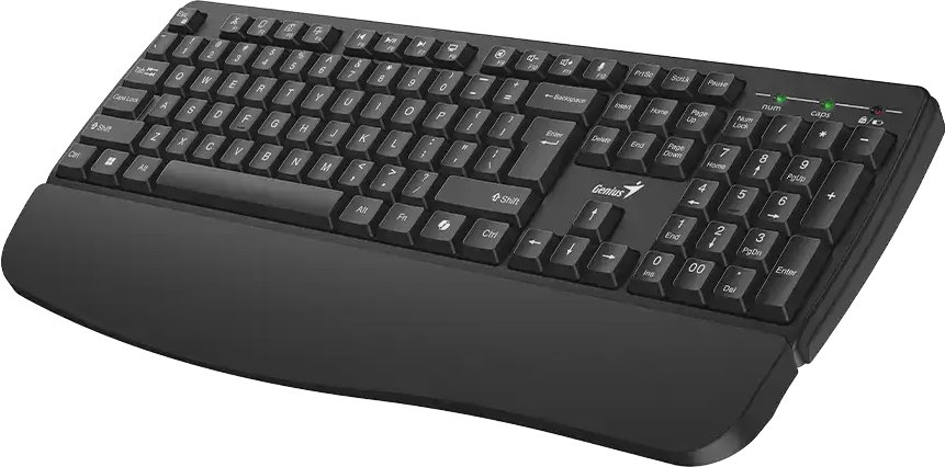 Genius Keyboard Wireless AI with Palm Rest KB-7123 English - Image 3
