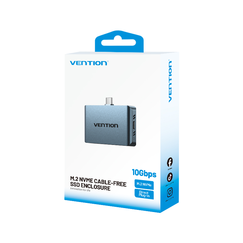 Vention MA Portable Plug & Play Cable-Free NVME Enclosure KPXH0 - Image 13