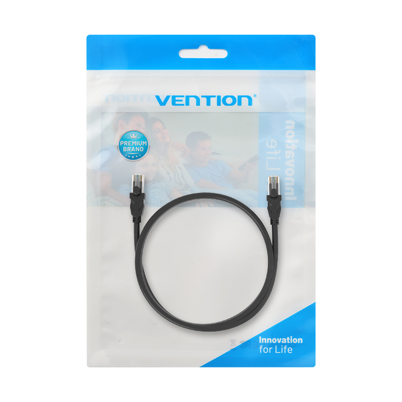 Vention NETWORK Cable CAT6 UTP Crystal Head 5.0m Black IBBBJ - Image 9