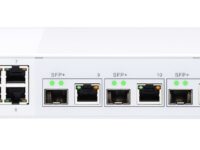 QNAP 12-Port 10GbE Managed Switch with 4x 10GbE SFP+/RJ45 Combo Ports & 8x 1GbE RJ45 Ports QSW-M408-4C