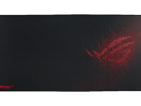 ASUS Gaming Mouse Pad ROG Sheath XL 900x440x3mm Smooth Gliding Fabric Anti-Fray Stitched Edges Non-Slip Red Rubber Base