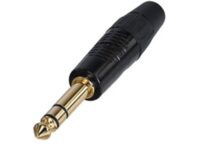 Neutrik REAN RP3CB 6.3mm Stereo Plug