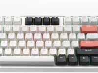 Thunderobot KG3089 White Mechanical Gaming Keyboard 89 Red Switch Keys