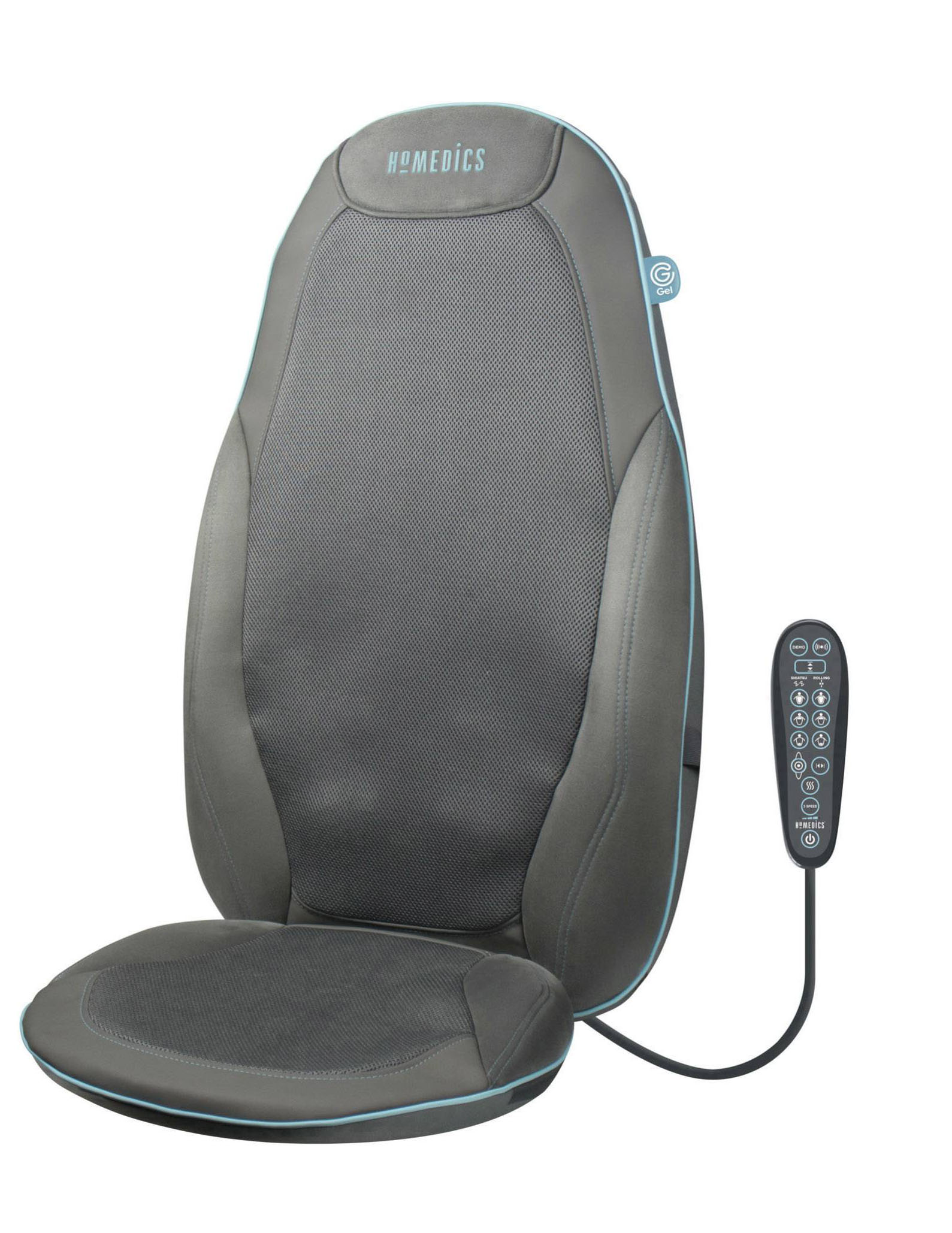 HoMedics SGM-1300EUX Gel Shiatsu Back Massager
