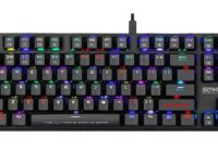 Armaggeddon SMK-9R Low Profile Mechanical Keyboard RGB Programmable 87 Outemu Black Switch Keys