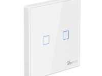 Sonoff T2EU2C-RF Smart Wall Touch Switch 2-Button White