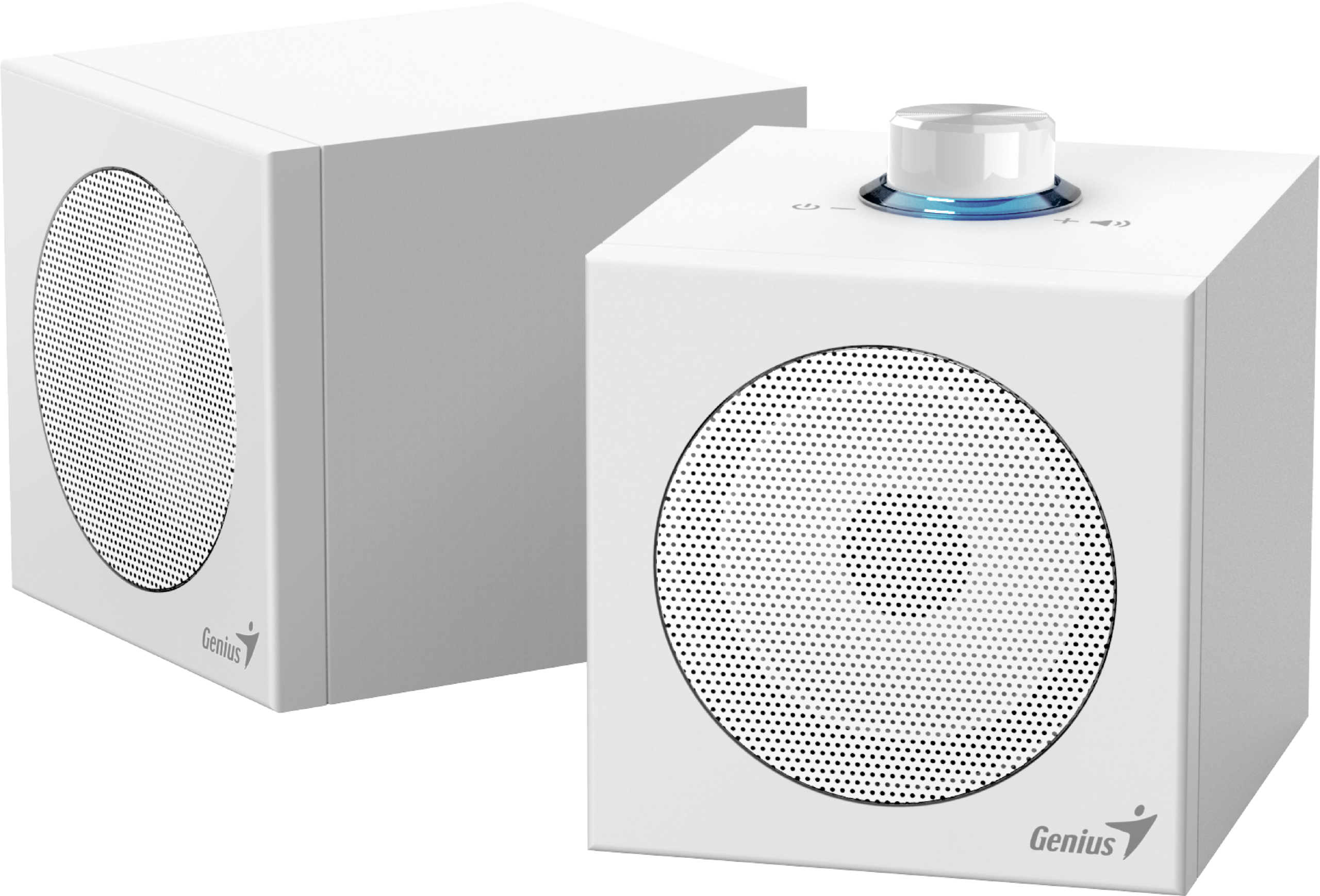 Genius PC Speakers 2.0 USB Audio 4W RMS USB-A+C SP-HF300U White