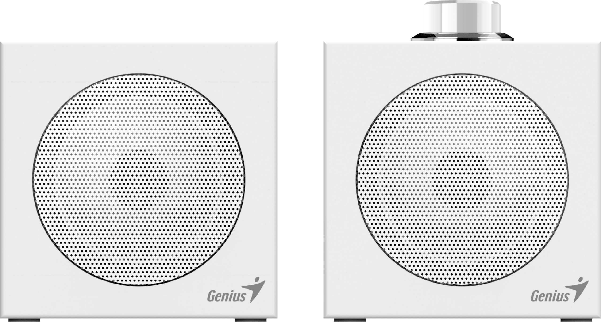 Genius PC Speakers 2.0 USB Audio 4W RMS USB-A+C SP-HF300U White - Image 4