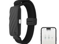 HoMedics WAKEBAND Black Vibrating Alarm Wristband for a Gentle Wakeup
