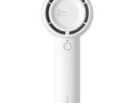 Jisulife FA42 White Portable Personal Fan with Hiden Blades & Powerful 7500 RPM motor