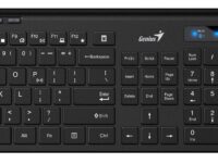 Genius Keyboard-Mouse Set Wireless+BT SlimStar 8230 English