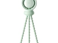 Jisulife Stroller Fan Life2 Green with Air Purifier & Ambient Light