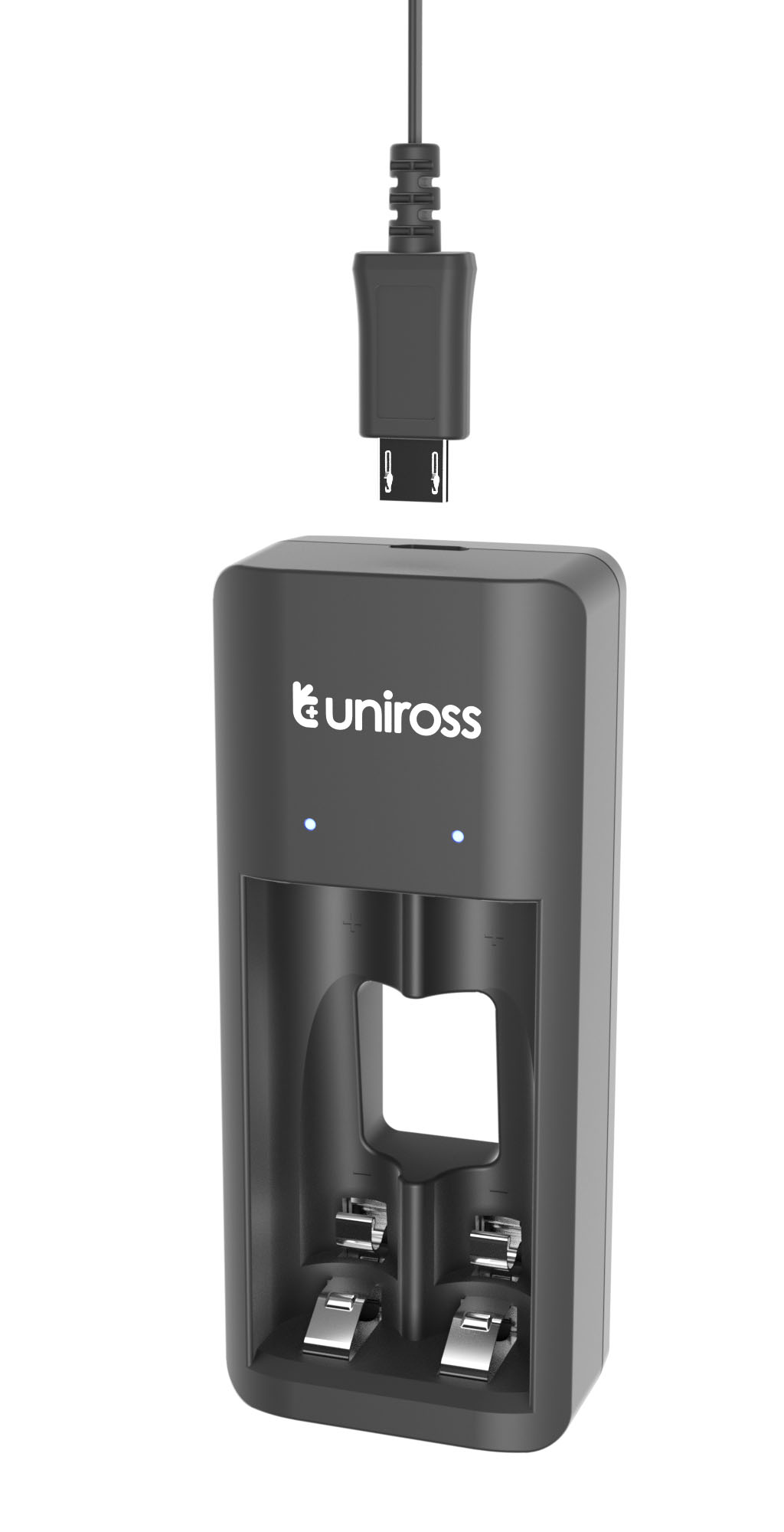 Uniross UCU001B USB Compact Mini Charger with 2x AAA 600 Batteries - Image 4